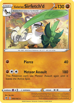 Galarian Sirfetch'd - Reverse Holofoil