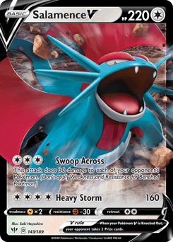 Salamence V - Holofoil