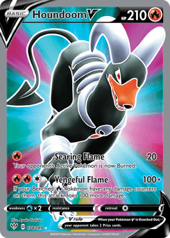 Houndoom V - Holofoil