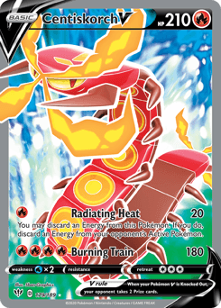 Centiskorch V - Holofoil