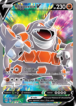 Rhyperior V - Holofoil