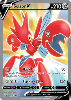 Scizor V - Holofoil