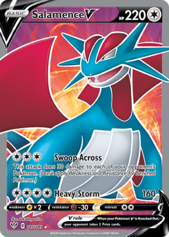 Salamence V - Holofoil