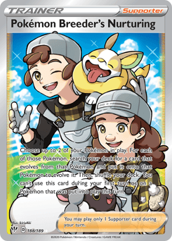 Pokémon Breeder's Nurturing - Holofoil