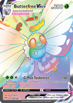 Butterfree VMAX - Holofoil