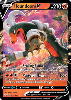 Houndoom V - Holofoil