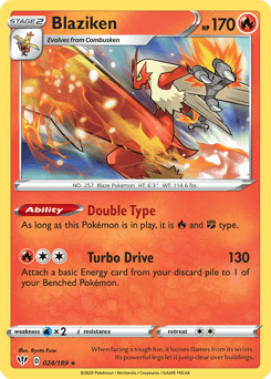 Blaziken - Reverse Holofoil