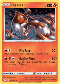 Heatran - Reverse Holofoil