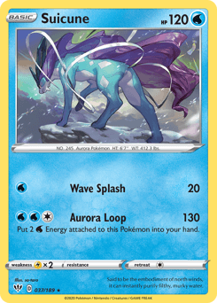 Suicune - Reverse Holofoil