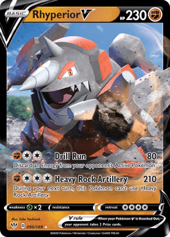 Rhyperior V - Holofoil