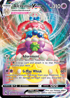 Alcremie VMAX - Holofoil