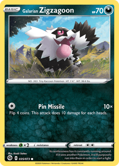 Galarian Zigzagoon - Normal