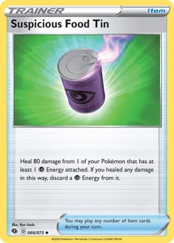 Suspicious Food Tin - Normal