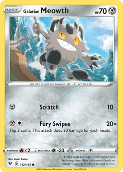 Galarian Meowth - Normal
