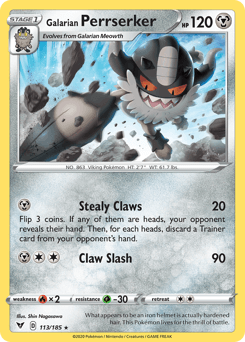 Galarian Perrserker - Normal