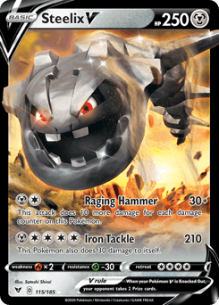 Steelix V - Holofoil