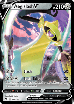 Aegislash V - Holofoil