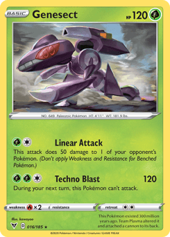 Genesect - Reverse Holofoil