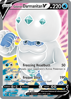 Galarian Darmanitan V - Holofoil