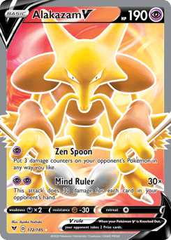 Alakazam V - Holofoil