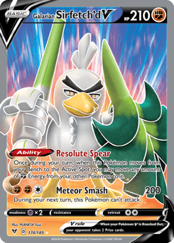 Galarian Sirfetch'd V - Holofoil