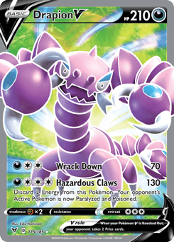 Drapion V - Holofoil