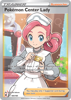 Pokémon Center Lady - Holofoil