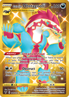 Galarian Obstagoon - Holofoil