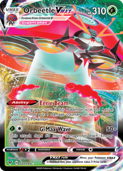 Orbeetle VMAX - Holofoil