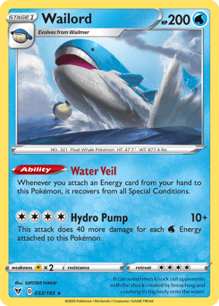 Wailord - Reverse Holofoil