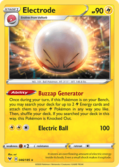 Electrode - Reverse Holofoil
