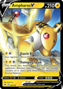 Ampharos V - Holofoil