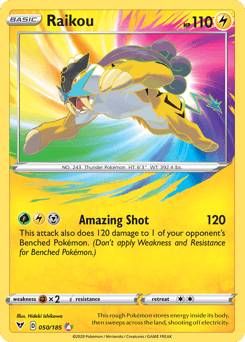 Raikou - Holofoil