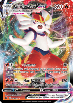 Cinderace VMAX - Holofoil