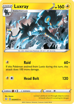 Luxray - Reverse Holofoil
