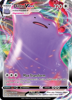 Ditto VMAX - Holofoil