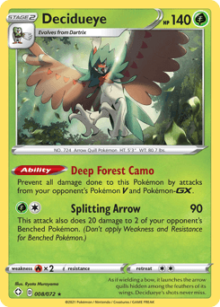 Decidueye - Reverse Holofoil