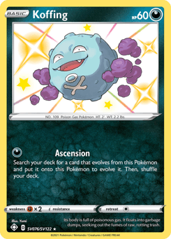 Koffing - Holofoil