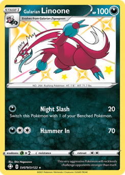 Galarian Linoone - Holofoil