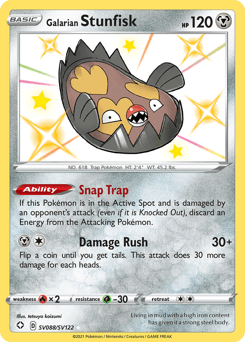 Galarian Stunfisk - Holofoil