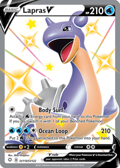 Lapras V - Holofoil