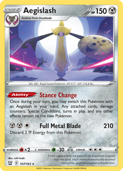 Aegislash - Reverse Holofoil