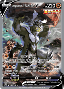 Single Strike Urshifu V - Holofoil