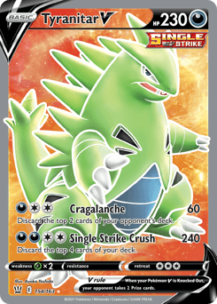 Tyranitar V - Holofoil