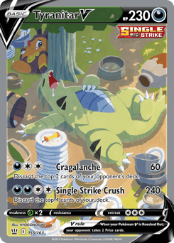Tyranitar V - Holofoil