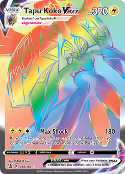 Tapu Koko VMAX - Holofoil