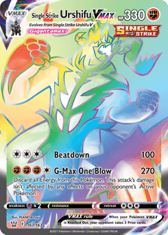 Single Strike Urshifu VMAX - Holofoil