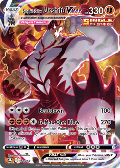 Single Strike Urshifu VMAX - Holofoil