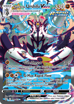 Rapid Strike Urshifu VMAX - Holofoil