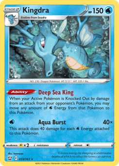 Kingdra - Reverse Holofoil